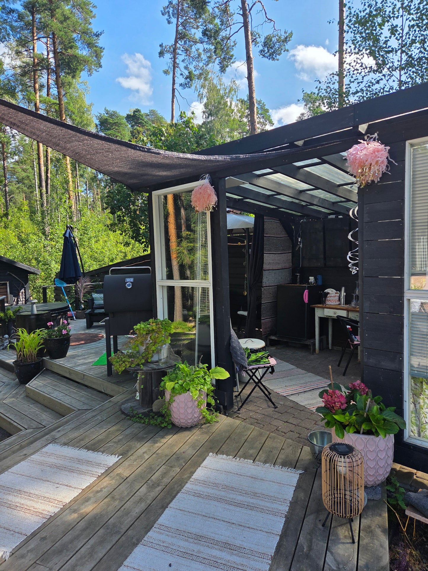 Sauna + lämmin palju, iltapaketti