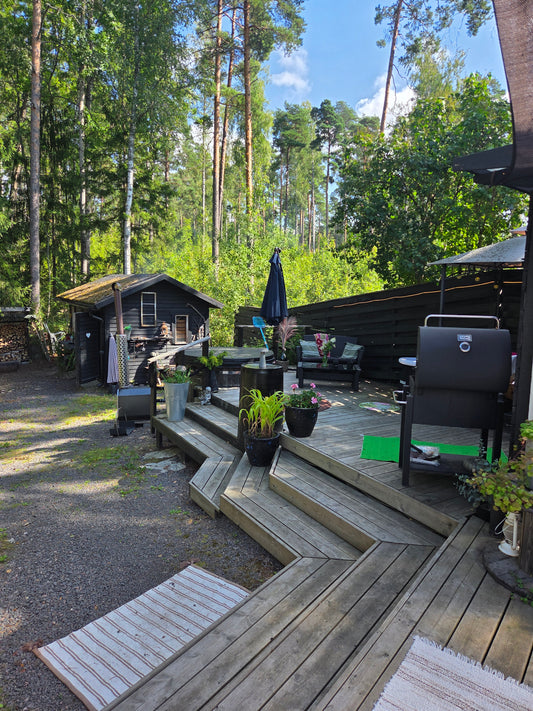 Sauna + lämmin palju, iltapaketti